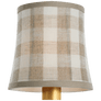 Schumacher 5" Soft Empire Shade, a premium Decorative light by Visual Comfort & Co. Close - up image of its design.