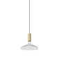 Pendente Scintilla SP G - Glossy Brass / Cristallo trasparente