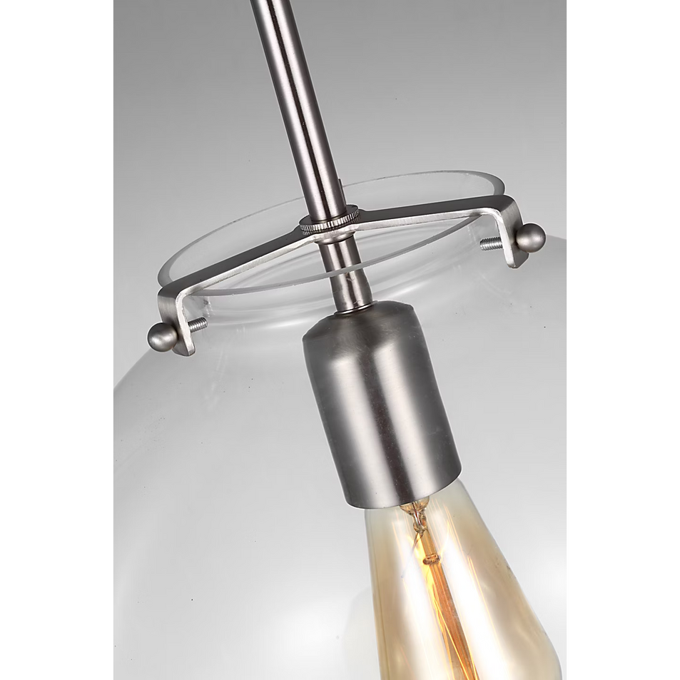 Lampada a sfera Kate con una luce