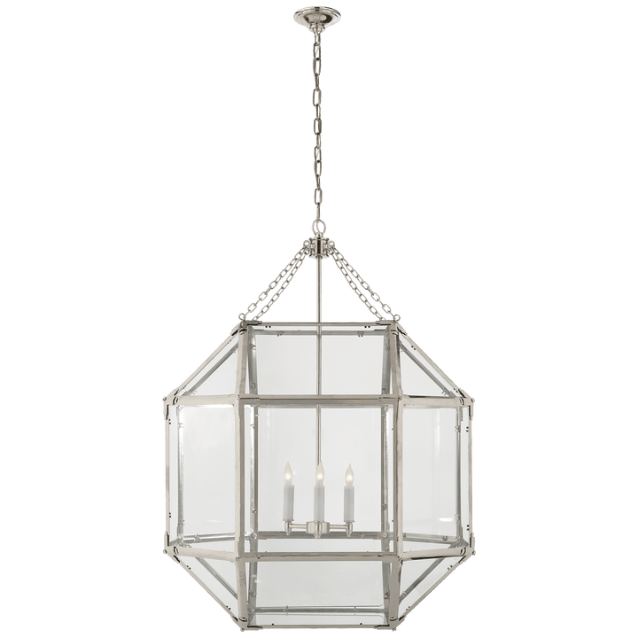 Morris Large Lantern, a premium Lantern light by VCGallery Italy. Close - up image of its design.
