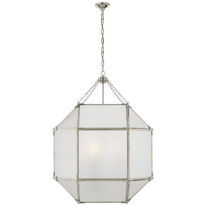 Morris Large Lantern, a premium Lantern light by VCGallery Italy. Close - up image of its design.