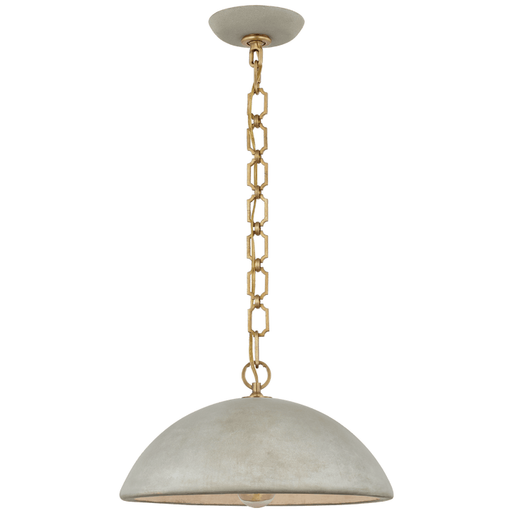 Elliot Large Pendant in Portland Gray