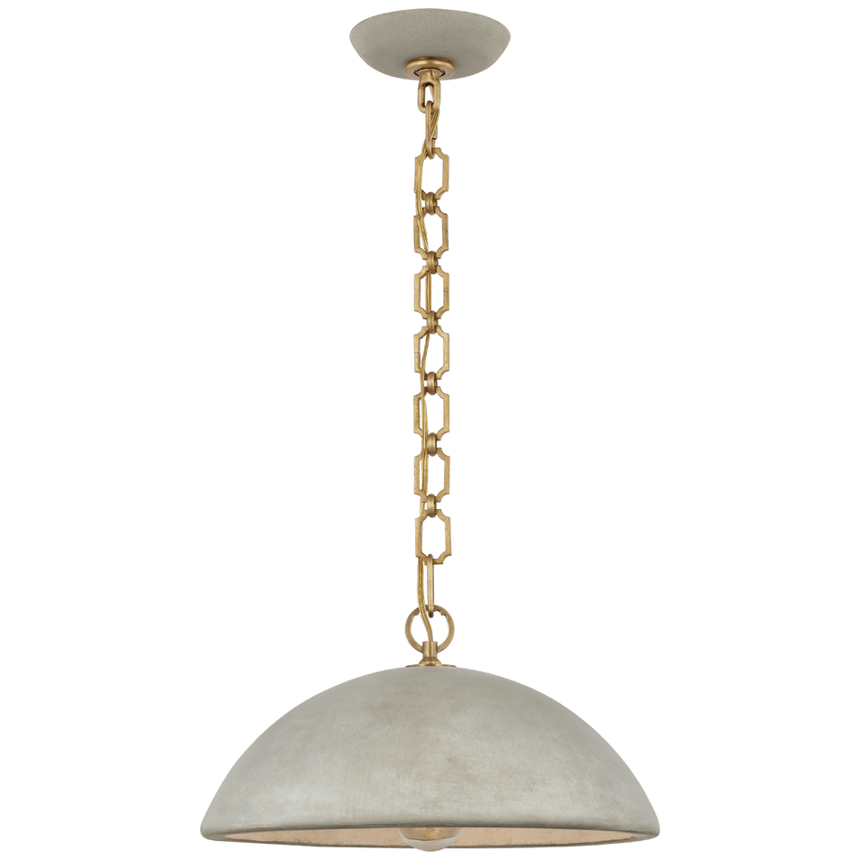 Elliot Large Pendant in Portland Gray