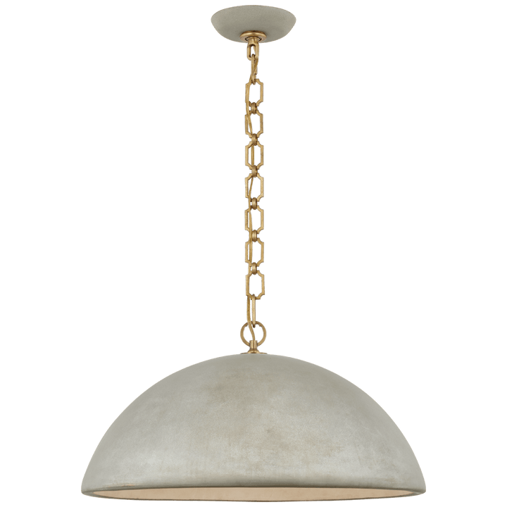 Elliot Extra Large Pendant in Portland Gray