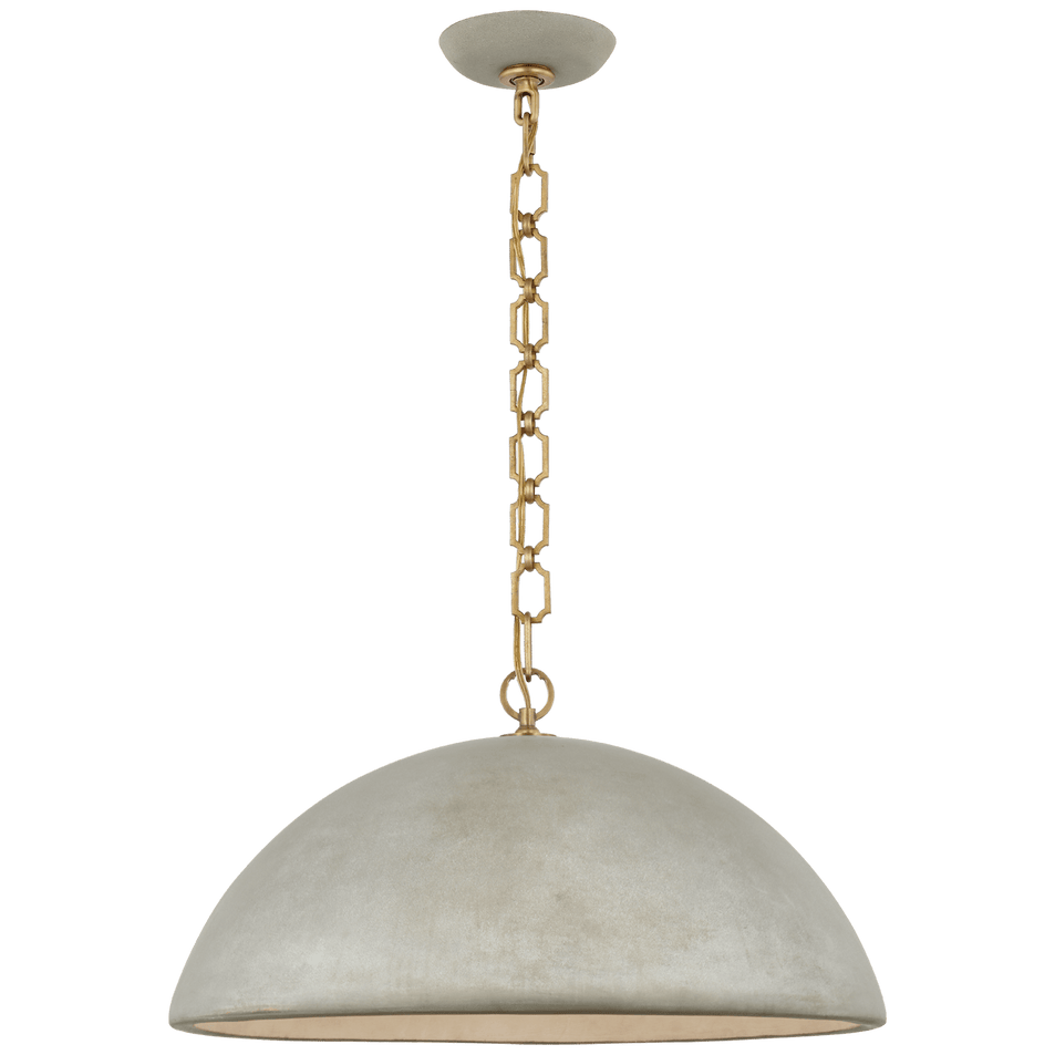 Elliot Extra Large Pendant in Portland Gray