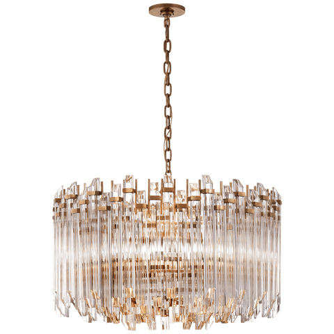 Adele Large Wide Drum Chandelier