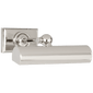 8" Cabinet Maker's Picture Light in Polished Nickel