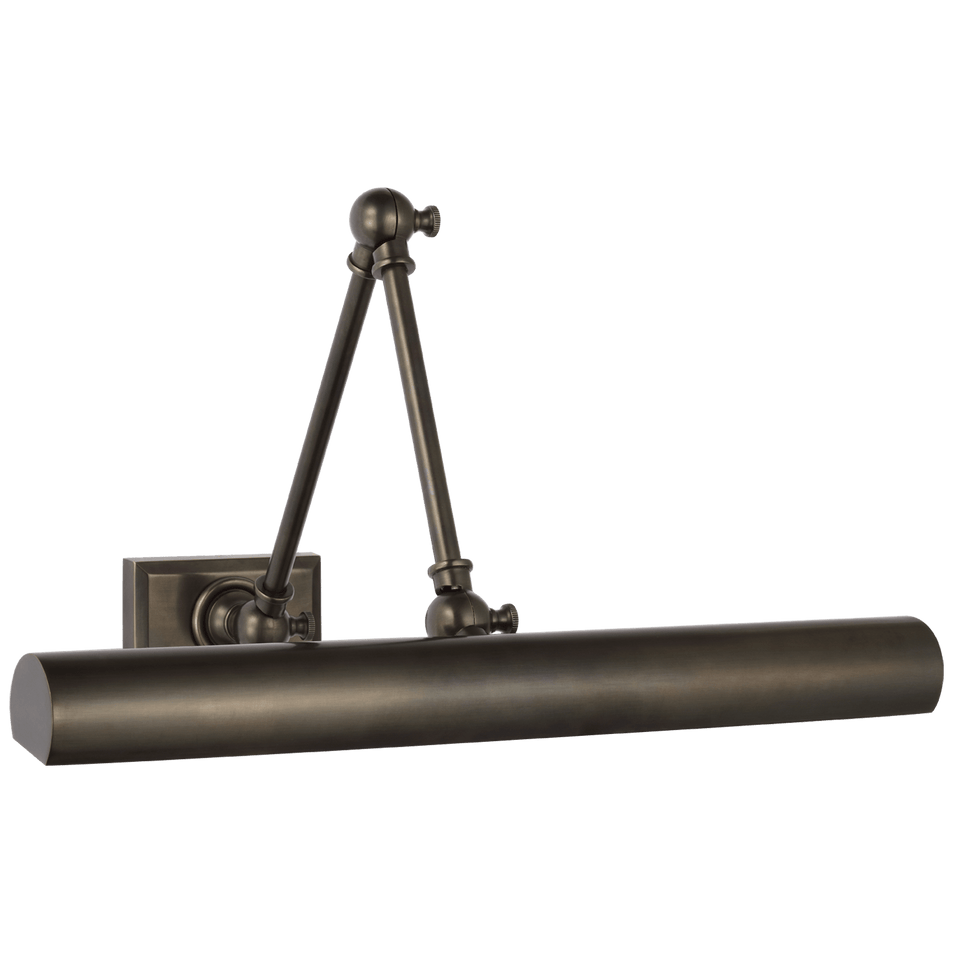 Cabinet Maker 18" Double Library Light in Bronze