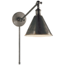 Boston Functional Single Arm Library Light in Bronze