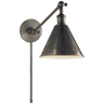 Boston Functional Single Arm Library Light in Bronze