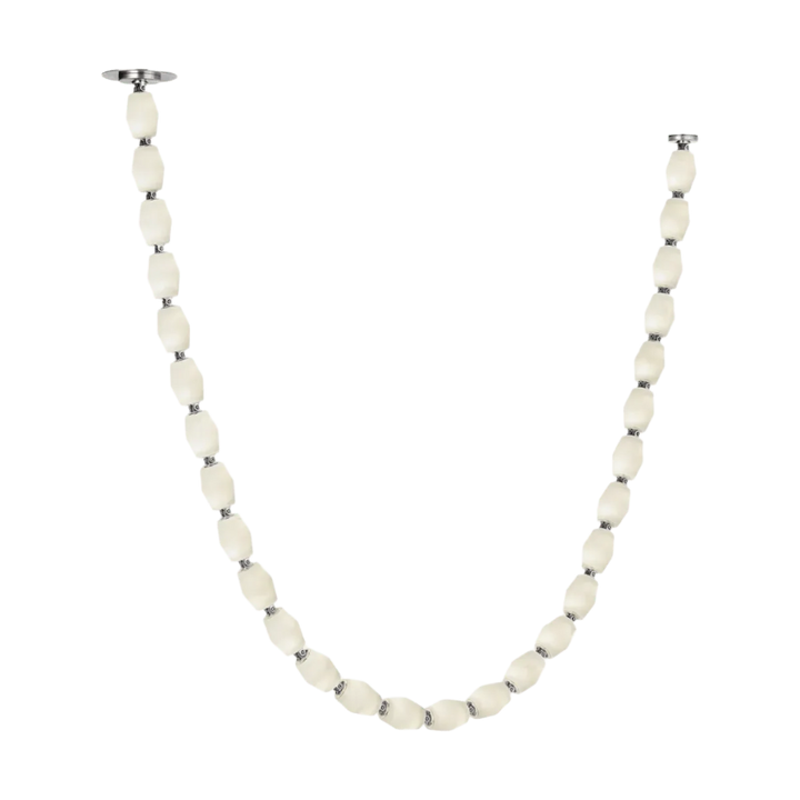 Collier Alabaster 84 Chandelier, a premium Chandelier light by Visual Comfort & Co. Close - up image of its design.