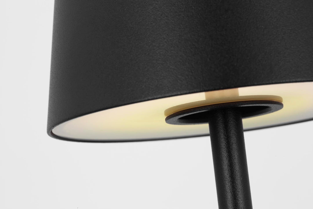 Nevis Accent Table Lamp in Black