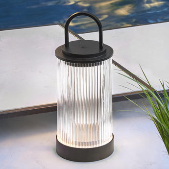 Tawa Accent Table Lamp in Black