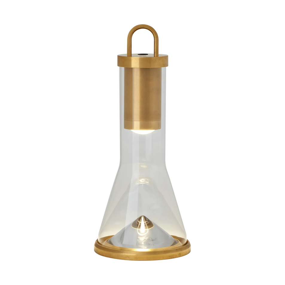 Kandella Accent Table Lamp, a premium Decorative light by VCGallery Italy. Close - up image of its design.