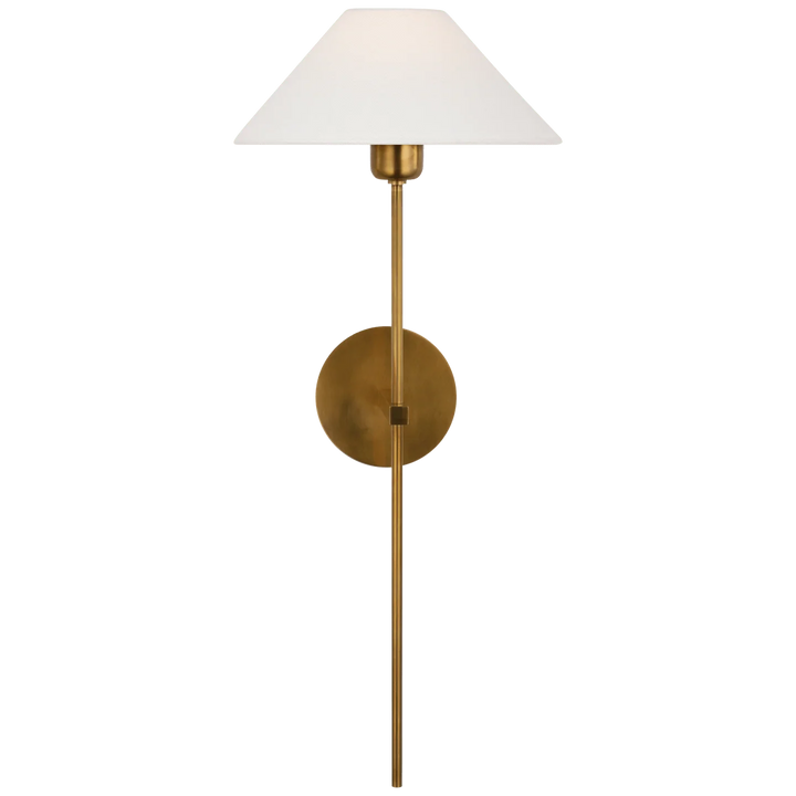 Hackney 25" Tail Sconce, a premium Decorative light by VCGallery Italy. Close - up image of its design.