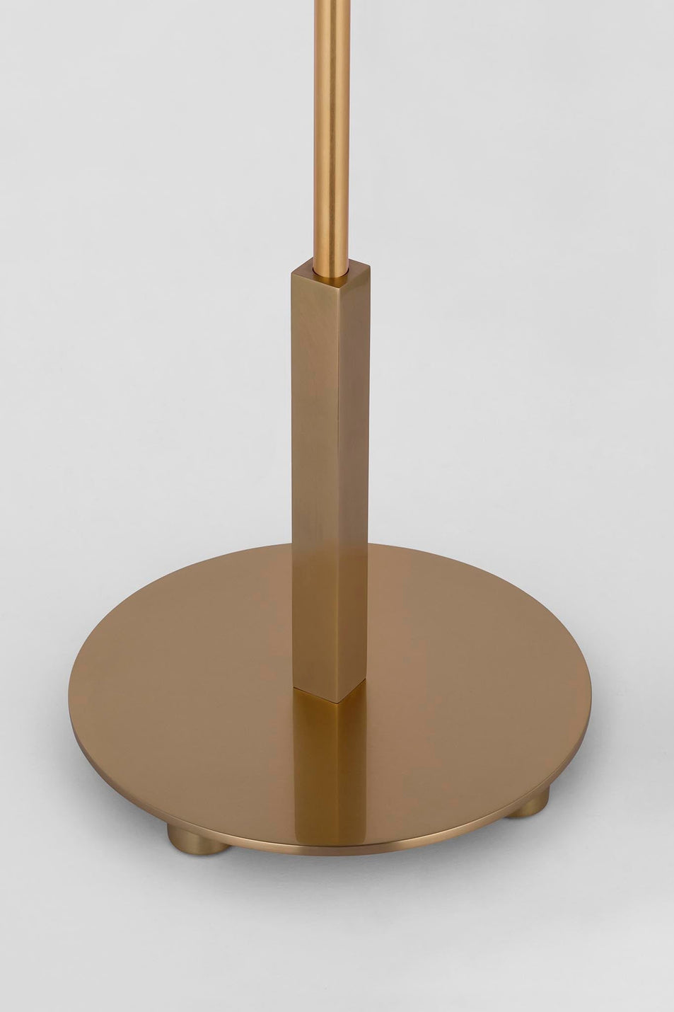 Hackney 24" Cordless Buffet Lamp in Hand-Rubbed Antique Brass with Linen Shade