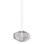 Glossy Black Nickel / Crystal White