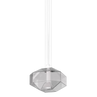 Glossy Black Nickel / Crystal White