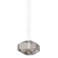 Glossy Black Nickel / Smoky White