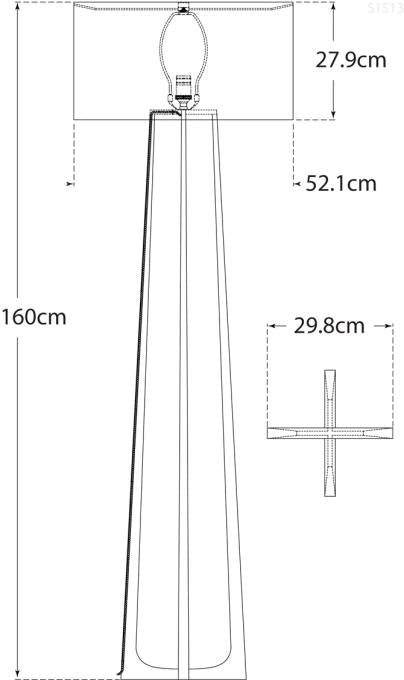 Scala Large Hand-Forged Floor Lamp Blueprint