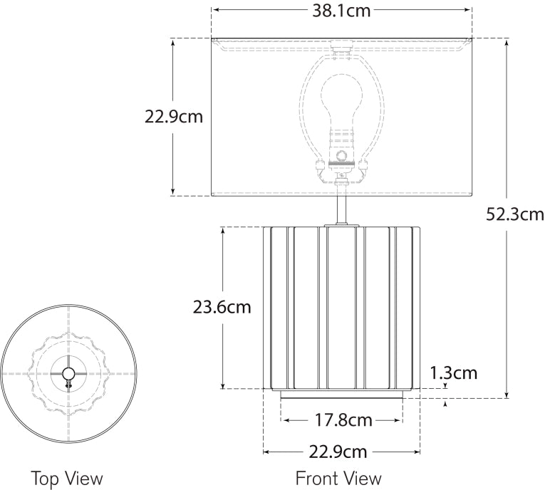 Scioto Medium Table Lamp Blueprint