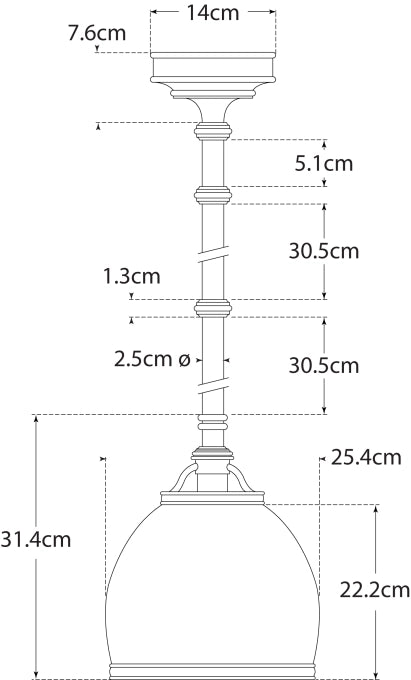 Sloane Single Pendant Blueprint