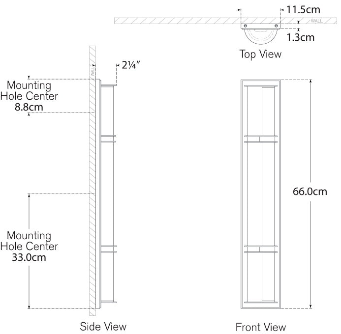 Strever 26" Shielded Bath Light Blueprint