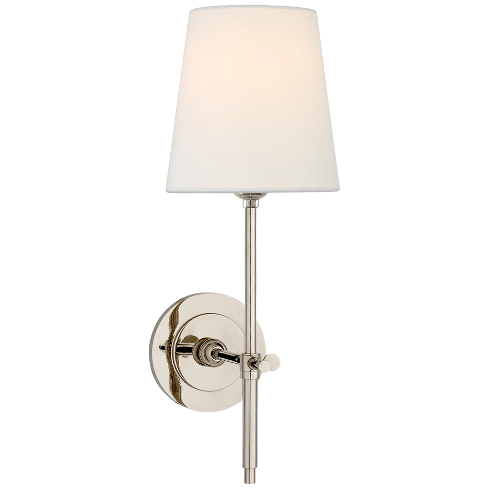 Bryant Sconce, a premium Decorative light by Visual Comfort & Co. Close - up image of its design.
