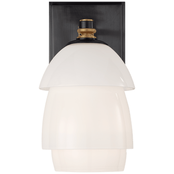 Whitman Small Sconce, a premium Decorative light by VCGallery Italy. Close - up image of its design.