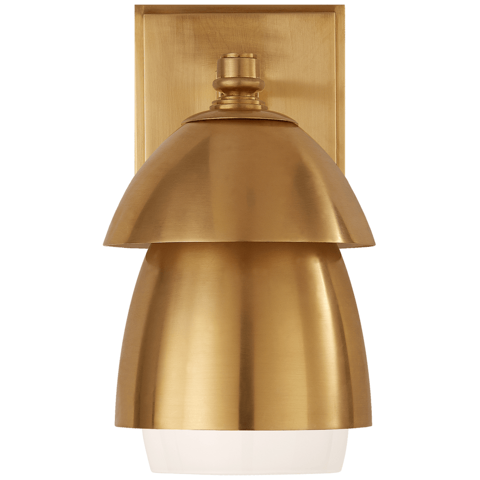 Whitman Small Sconce, a premium Decorative light by VCGallery Italy. Close - up image of its design.
