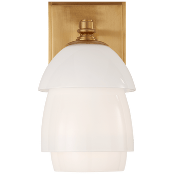 Whitman Small Sconce, a premium Decorative light by VCGallery Italy. Close - up image of its design.