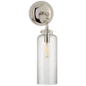 Katie Small Cylinder Sconce, a premium Bath light by VCGallery Italy. Close - up image of its design.