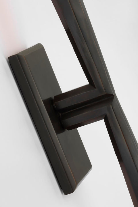 Galahad Linear Sconce in Bronze
