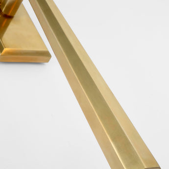 Galahad Linear Sconce in Hand-Rubbed Antique Brass