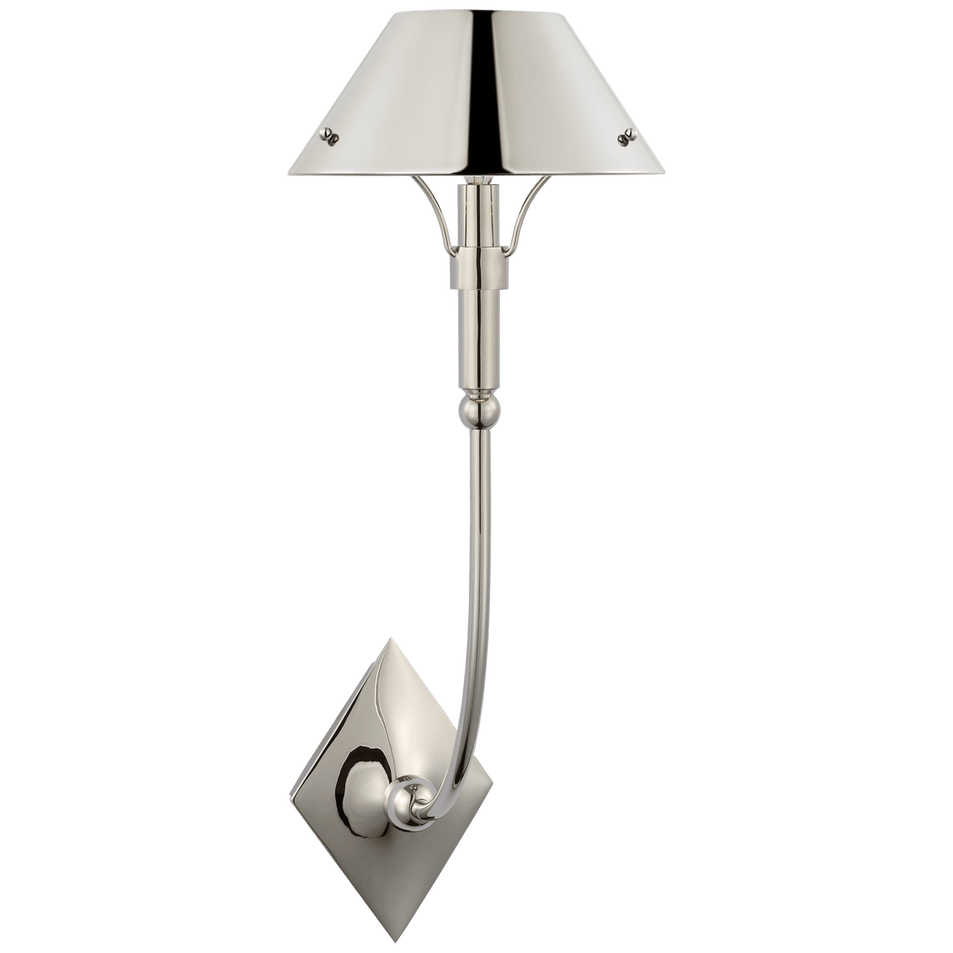 Turlington Large Sconce, a premium Decorative light by Visual Comfort & Co. Close - up image of its design.