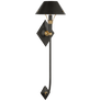 Turlington XL Sconce in Bronze and Hand-Rubbed Antique Brass with Bronze Shade