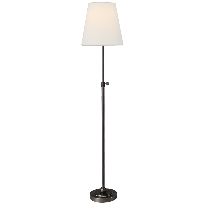 Bryant Table Lamp in Bronze with Linen Shade