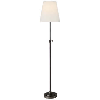 Bryant Table Lamp in Bronze with Linen Shade