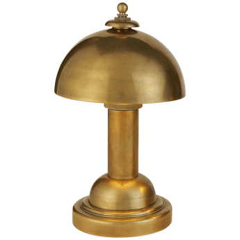 Totie Task Lamp in Hand-Rubbed Antique Brass