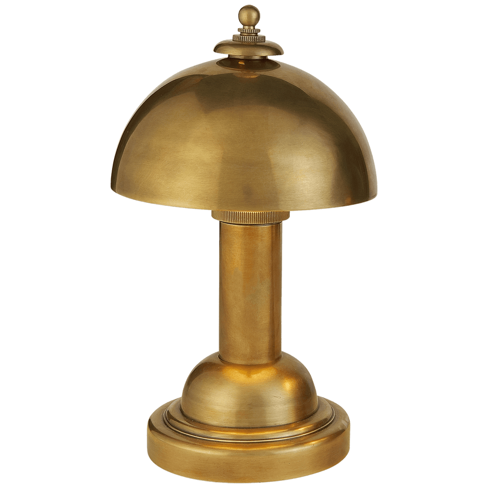 Totie Task Lamp in Hand-Rubbed Antique Brass