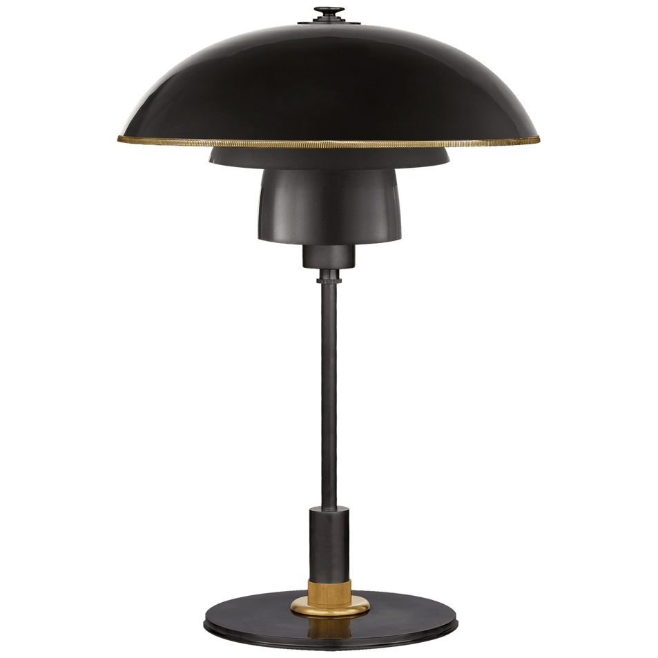 Whitman Desk Lamp, a premium Decorative light by VCGallery Italy. Close - up image of its design.