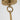 Reed Hanging Shade in Hand-Rubbed Antique Brass with Linen Shade with Black Trim