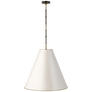 Goodman Large Hanging Lamp, a premium Pendant light by Visual Comfort & Co. Close - up image of its design.