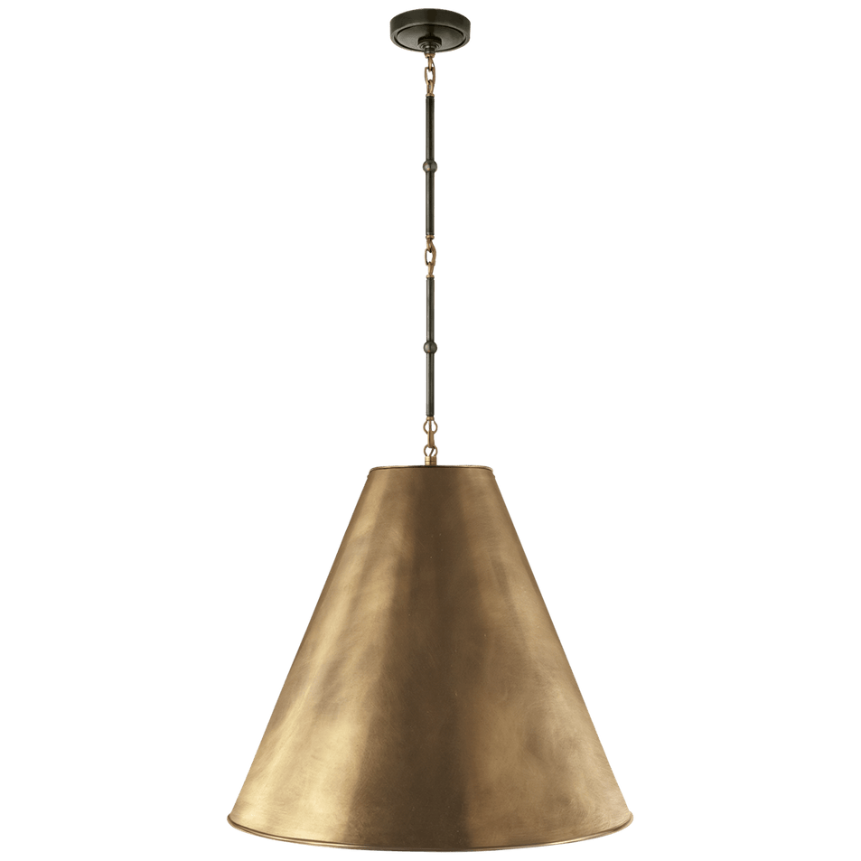Goodman Large Hanging Lamp, a premium Pendant light by VCGallery Italy. Close - up image of its design.