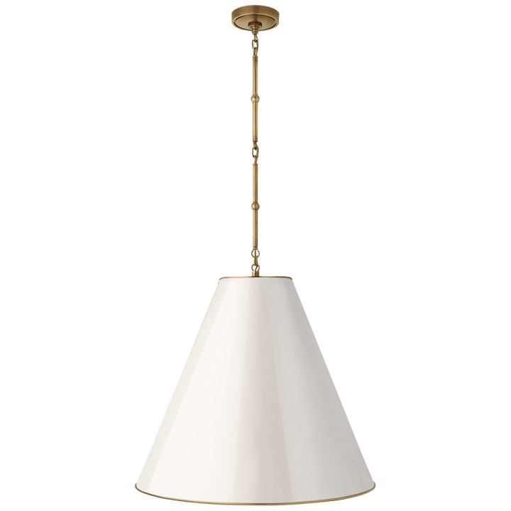 Goodman Large Hanging Lamp, a premium Pendant light by VCGallery Italy. Close - up image of its design.