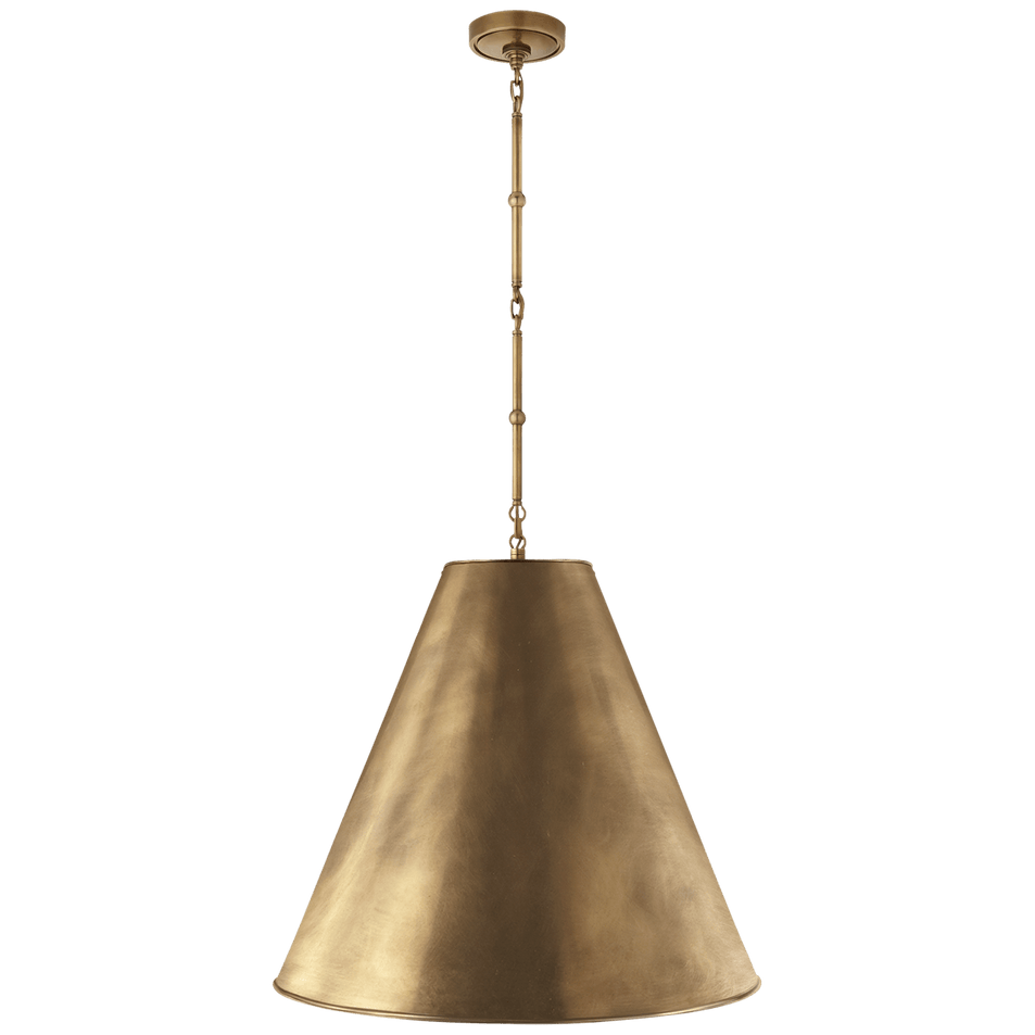 Goodman Large Hanging Lamp, a premium Pendant light by VCGallery Italy. Close - up image of its design.
