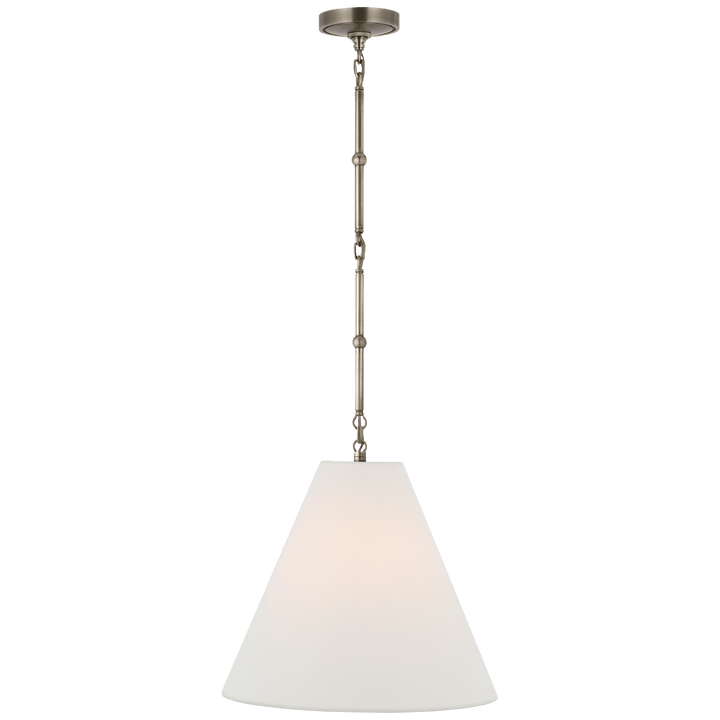 Goodman Small Hanging Light, a premium Pendant light by Visual Comfort & Co. Close - up image of its design.