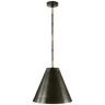 Goodman Small Hanging Light, a premium Pendant light by VCGallery Italy. Close - up image of its design.