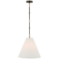Goodman Small Hanging Light, a premium Pendant light by Visual Comfort & Co. Close - up image of its design.