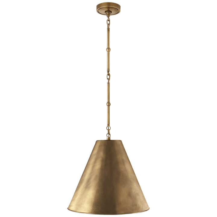 Goodman Small Hanging Light, a premium Pendant light by VCGallery Italy. Close - up image of its design.